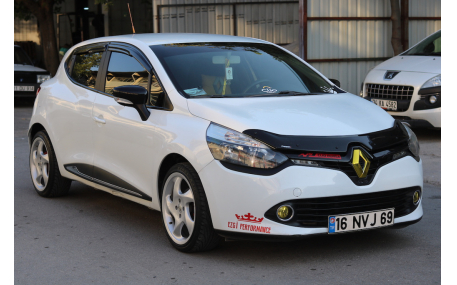 Дефлектор капота Renault Clio 2012-2019