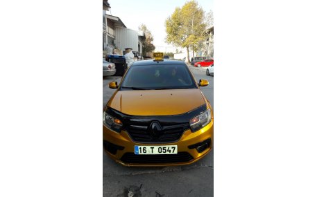 Дефлектор капота Renault Megane 