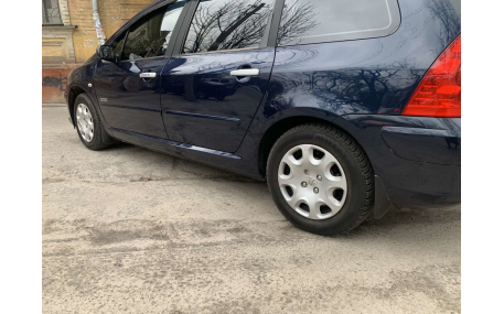 Брызговики Peugeot 307