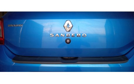 Накладка на задний бампер Renault Sandero