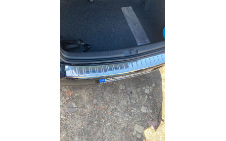 Накладка на задний бампер Volkswagen Golf 6