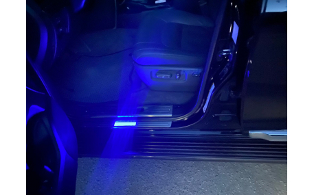 Накладки на пороги Toyota Land Cruiser 200