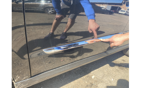 Хром накладки Hyundai Santa Fe