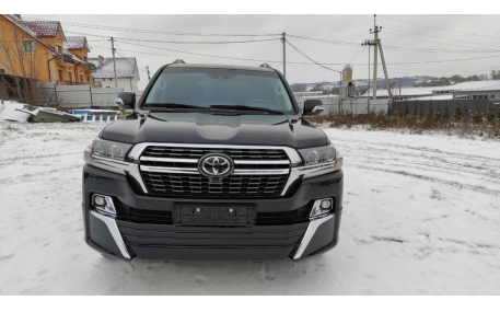 Накладки на бампера Toyota Land Cruiser 200