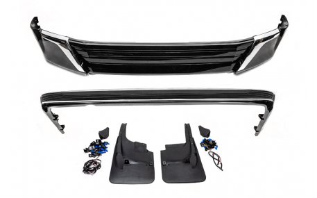 Накладки на бампера Toyota Land Cruiser 200