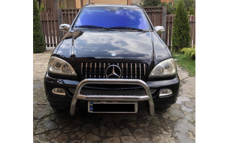 Хром накладки Mercedes ML-class W163