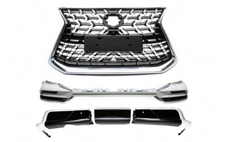 Накладки на бампера Lexus LX570 2016-2021