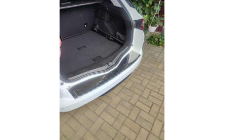 Накладка на задний бампер Renault Megane