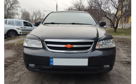 Зимняя накладка на решетку Chevrolet Lacetti