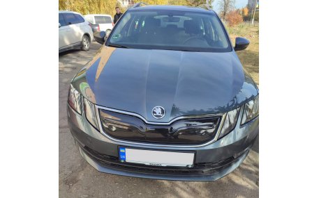 Зимняя накладка на решетку Skoda Octavia A7