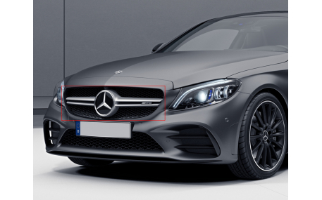 Решетка радиатора Mercedes C-Class W205 2015-2018