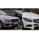 Решетка радиатора Mercedes C-Class W205 2018-2021