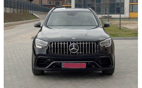 Решетка радиатора Mercedes GLC-class X253 2019-2022