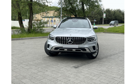 Решетка радиатора Mercedes GLC-class X253 2019-2022