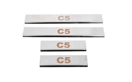 Накладки на пороги Citroen C4