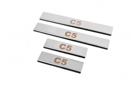 Накладки на пороги Citroen C4