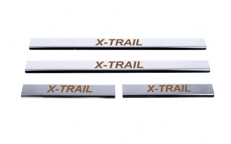 Накладки на пороги Nissan X-Trail T30