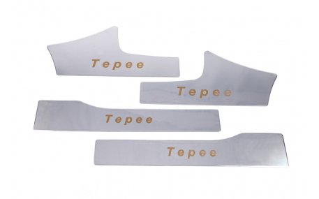 Накладки на пороги Citroen Berlingo