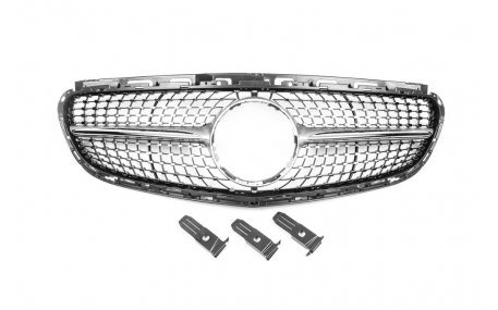 Решетка радиатора Mercedes E-class W212 2013-2016