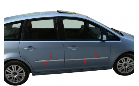 Хром накладки Ford Focus MK2