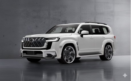 Решетка радиатора Toyota Land Cruiser 300