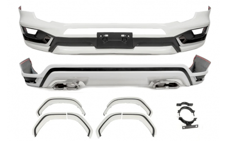 Накладки на бампера Toyota Land Cruiser 300