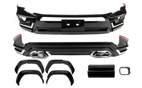 Накладки на бампера Toyota Land Cruiser 300