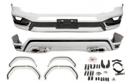 Накладки на бампера Toyota Land Cruiser 300