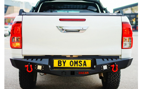 Бампер задний Mitsubishi L200