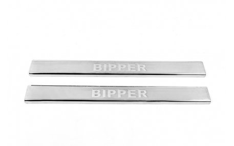 Накладки на пороги Peugeot Bipper