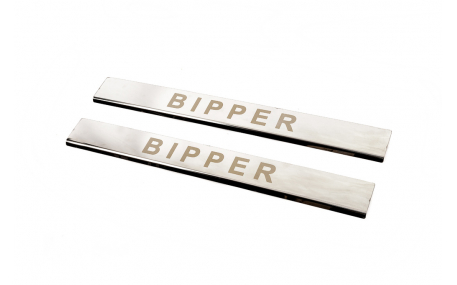 Накладки на пороги Peugeot Bipper