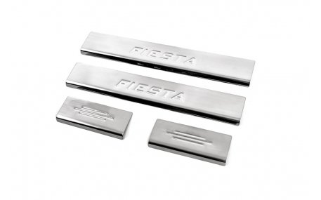 Накладки на пороги Ford Fiesta