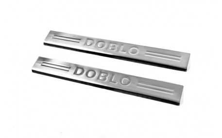 Накладки на пороги Fiat Doblo