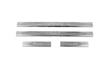 Накладки на пороги Volkswagen Jetta