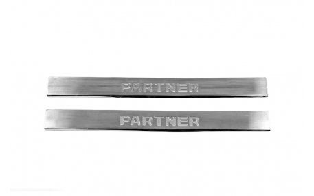 Накладки на пороги Peugeot Partner
