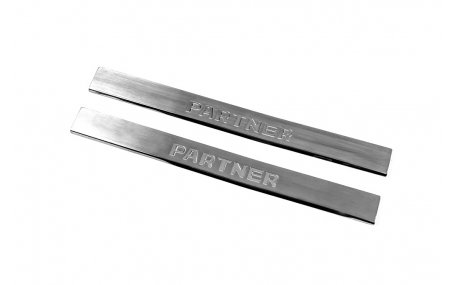 Накладки на пороги Peugeot Partner