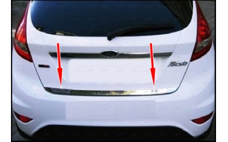 Хром накладки Ford Fiesta