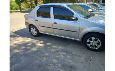 Дефлекторы окон Renault Logan 2004-2013