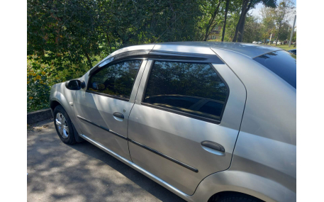 Дефлекторы окон Renault Logan 2004-2013