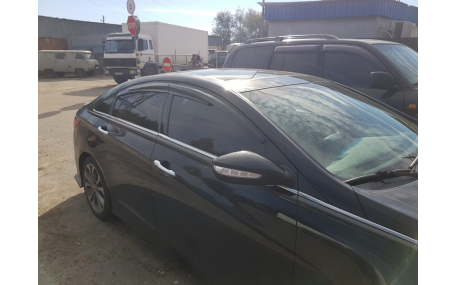 Дефлекторы окон Hyundai Sonata YF