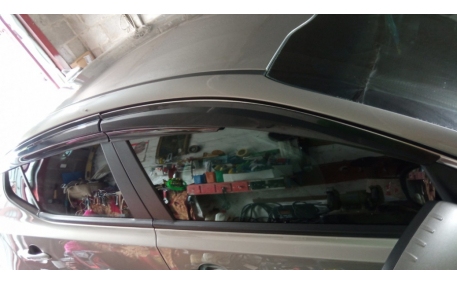 Дефлекторы окон Kia Optima