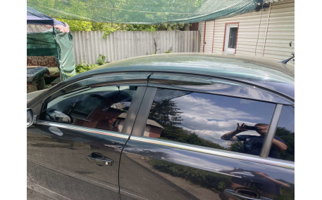 Дефлекторы окон Opel Vectra C