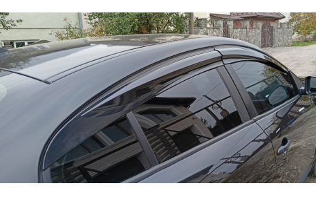 Дефлекторы окон Renault Fluence