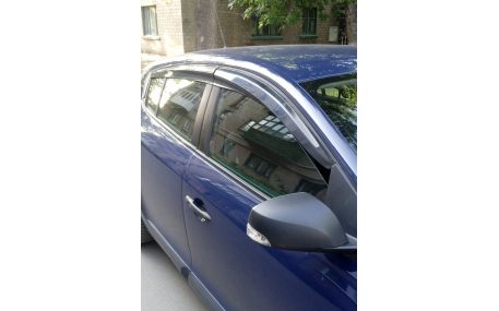 Дефлекторы окон Renault Megane