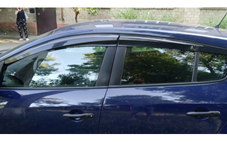 Дефлекторы окон Renault Megane