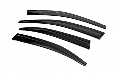 Дефлекторы окон Skoda Octavia A7 Liftback