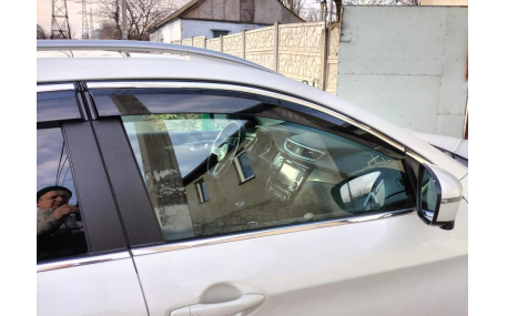 Дефлекторы окон Nissan Qashqai J11