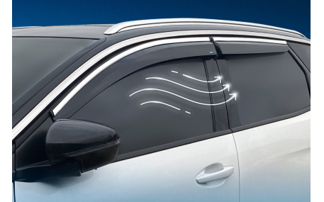 Дефлекторы окон Peugeot 3008