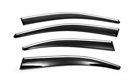 Дефлекторы окон Skoda Octavia A7 Liftback