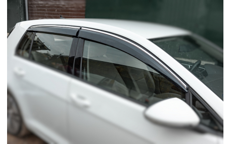 Дефлекторы окон Volkswagen Golf 7